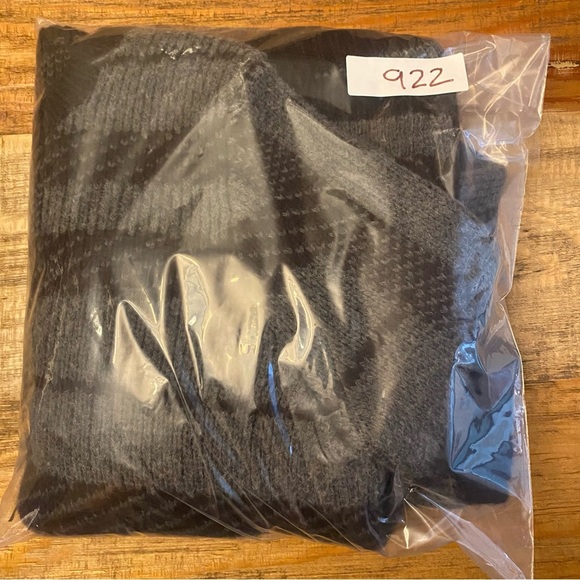 Ann Taylor Gray Striped Women's Sweater Rabbit Hair Alpaca Wool Blend Medium - Picture 9 of 9